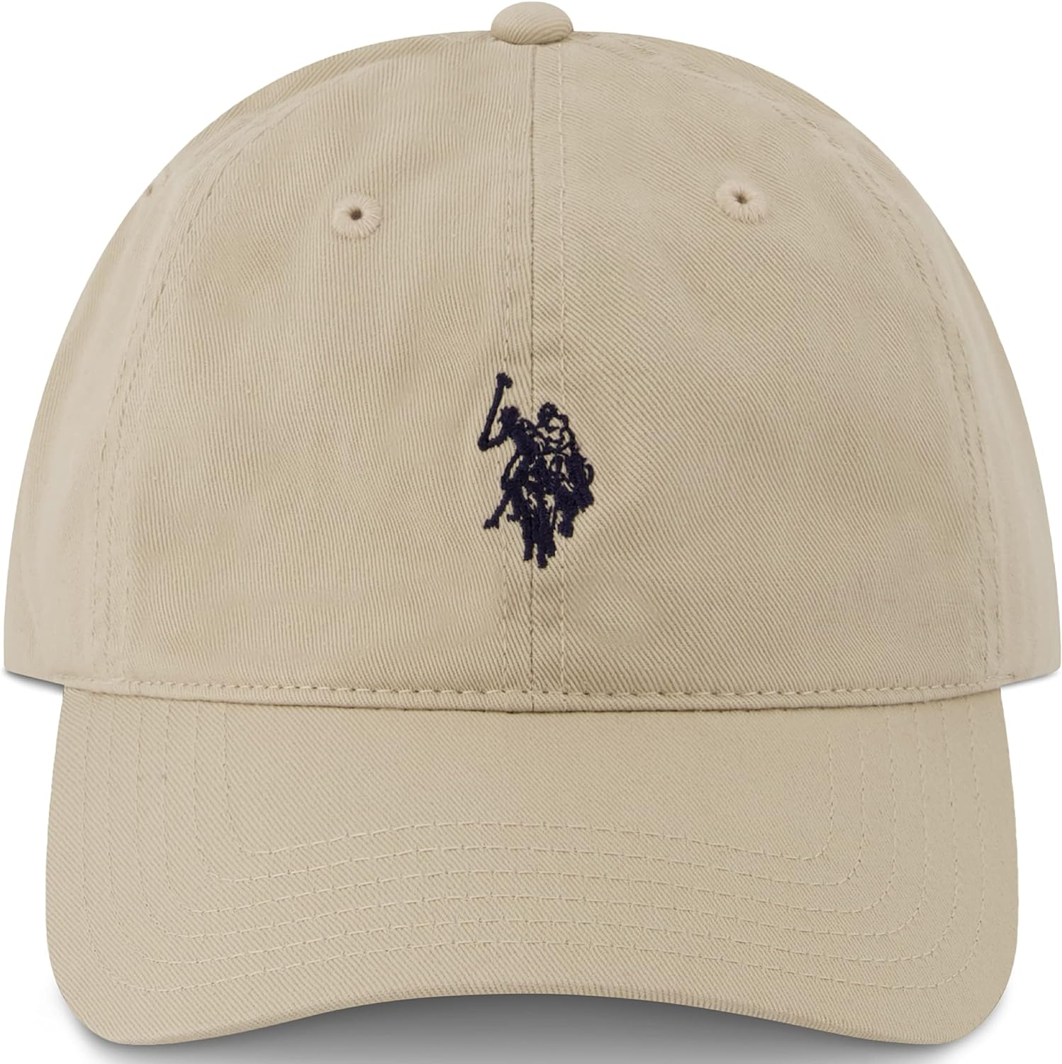 U.S. Polo Assn. Small Polo Pony Logo Baseball Hat, 100% Cotton, Adjustable Cap image number 5