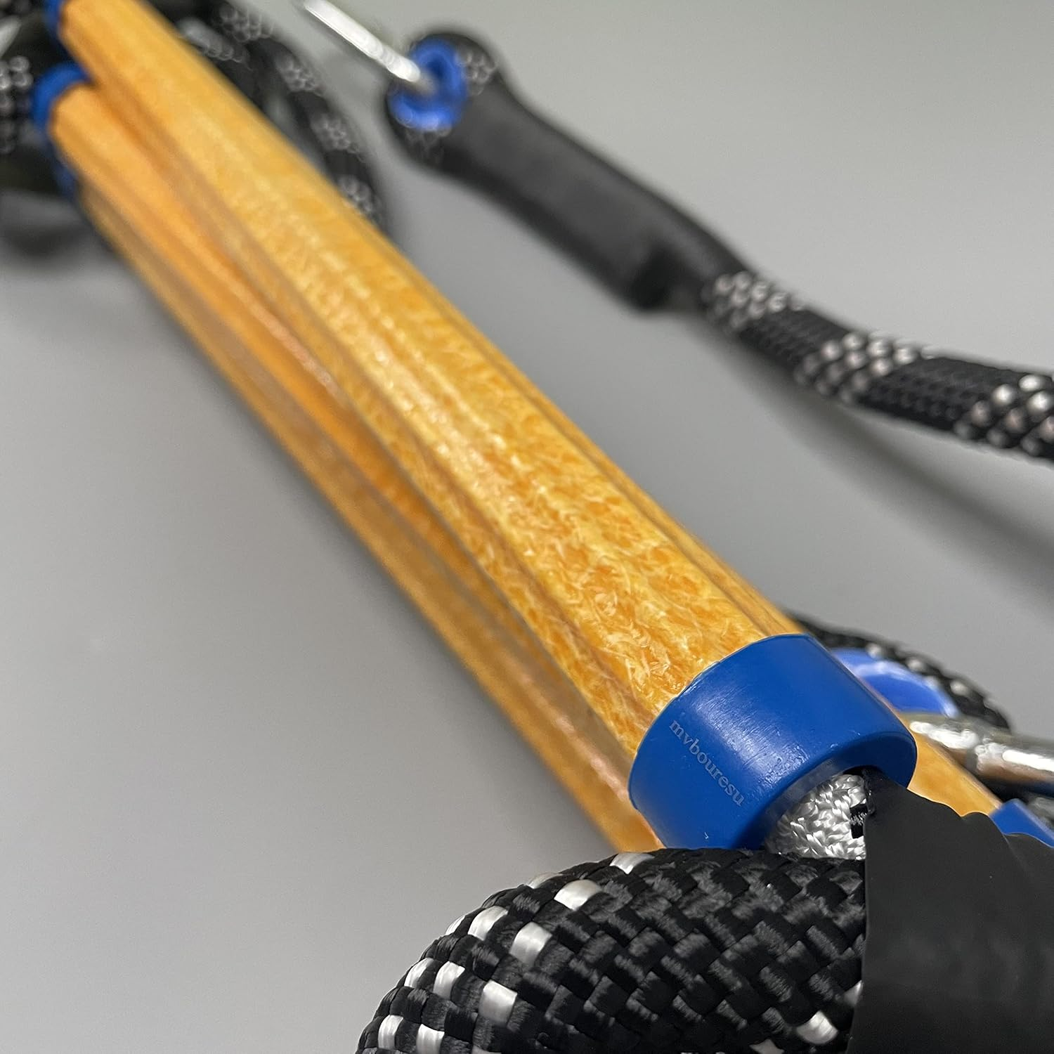 Mvbouresu Boat Rope Ladder, Heavy Duty Climbing Rope 400Lbs Strength, 14Mm Reinforced Polyester Line, Rigid Resin Step Design, Outdoor Ladder for Inflatable Boat, Kayak, Motorboat, Canoeing (4 Step) image number 3