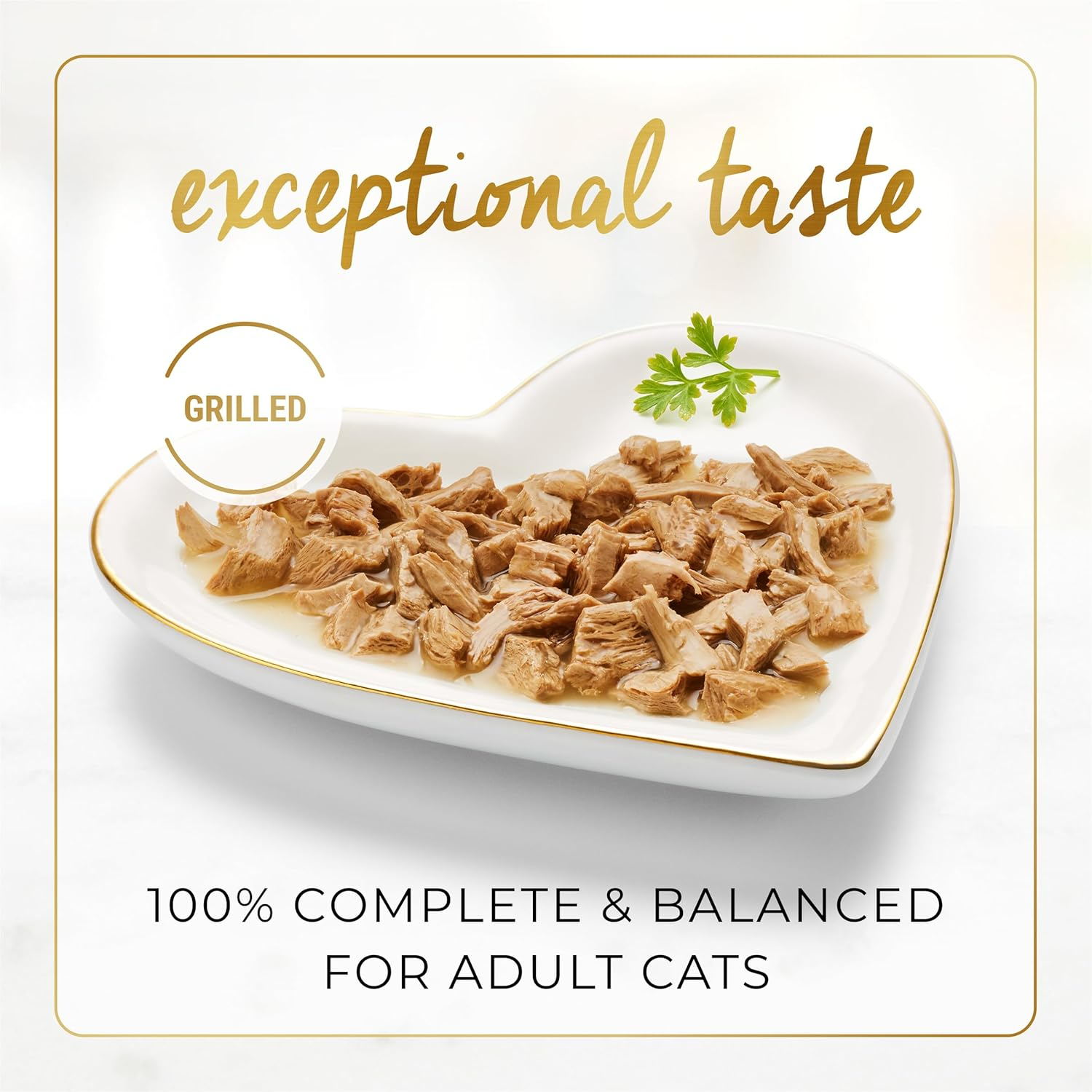 Fancy Feast Grilled Adult Wet Cat Food Grilled Ocean Whitefish & Tuna Feast in Gravy 24X85G image number 2