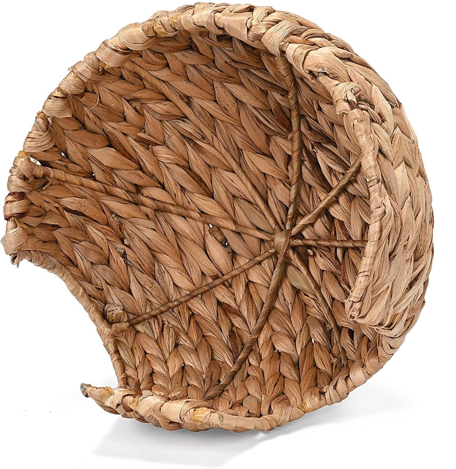 Rabbit Bunny Huts - Small Animal Huts Hideaway, Hand Made Bunny Grass House | Bunny House Hideaway Bed, Comfortable Bunny Hamster House, Guinea Pigs Hiding Huts for Chinchilla Guinea Pigs Ra image number 5