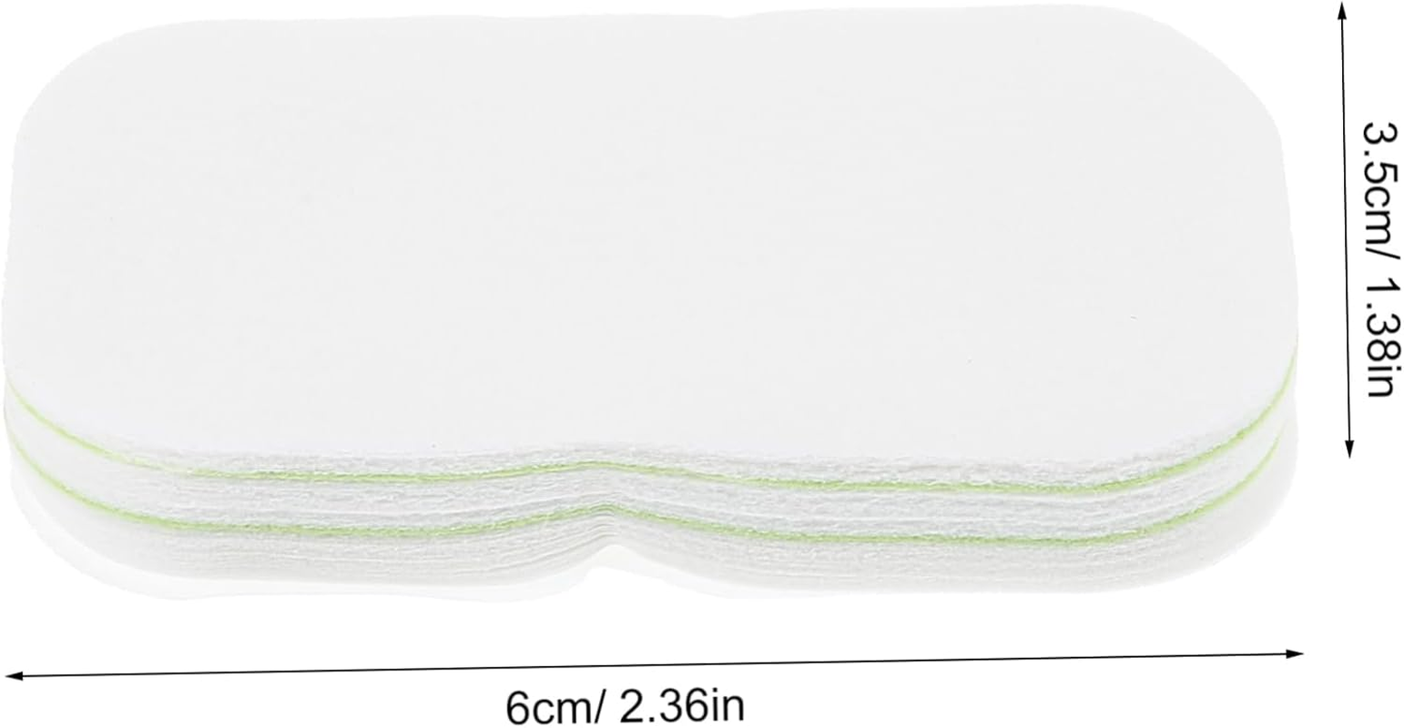 VANZACK 50 Pcs Portable Soap Sheets for Travel Disposable Hand Washing Soap Slices for Outdoor Use and Camping