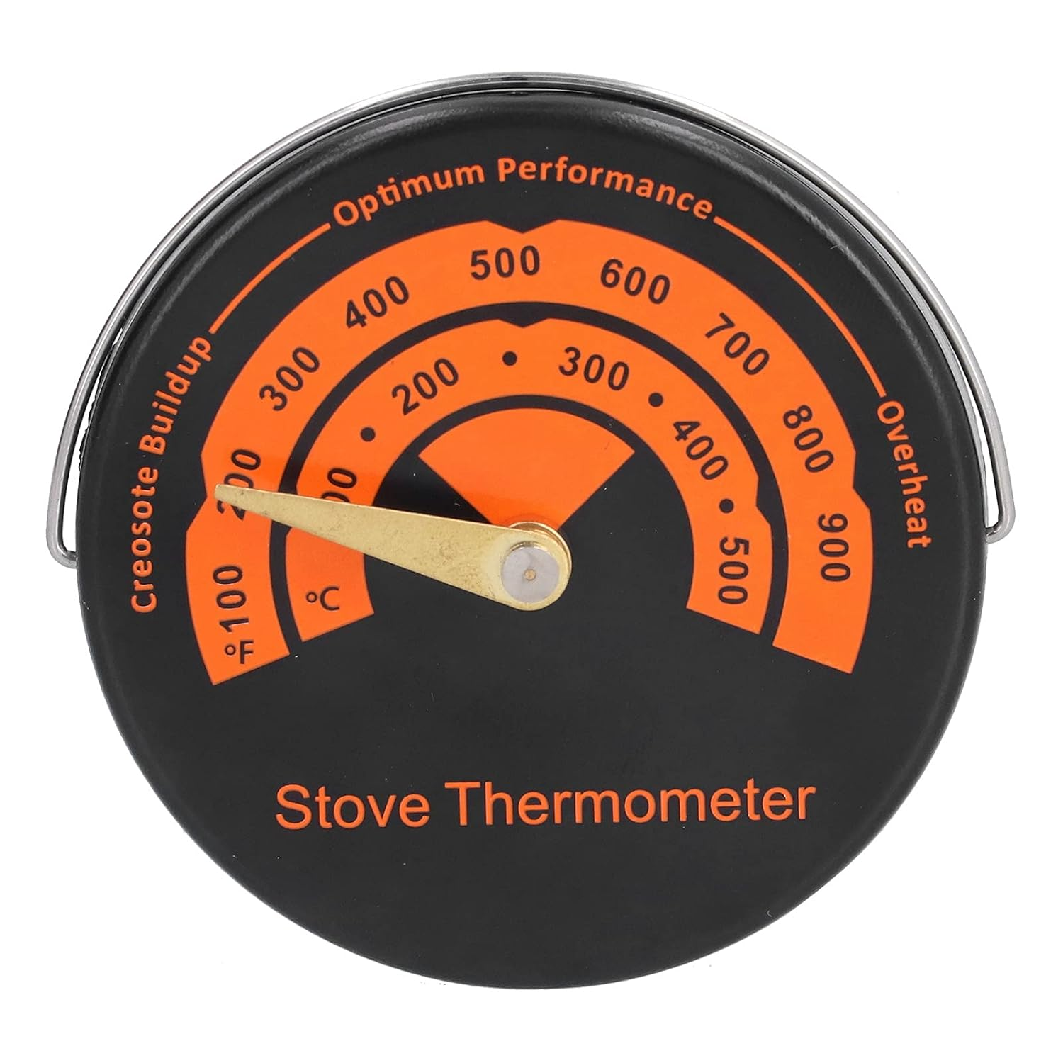 Stove Thermometer - Magnetic Thermometer Temperature for Oven, Fireplace, Kitchen, Restaurant image number 6