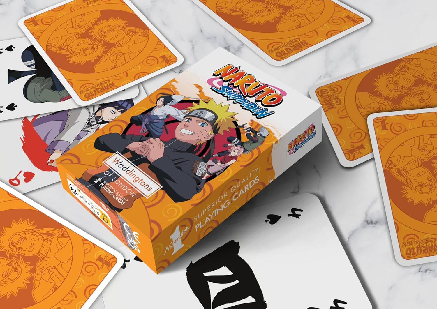 Waddingtons No. 1 of London Naruto Playing Cards) image number 6
