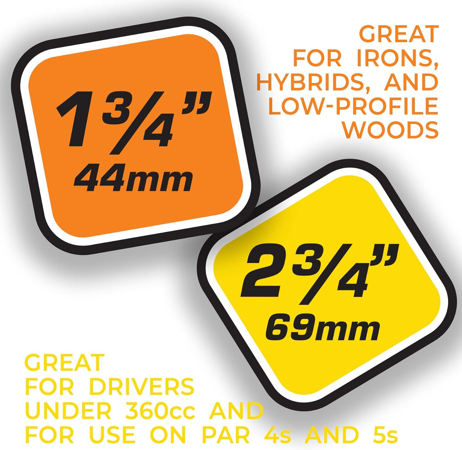 Champ Zarma Flytee My Hite 2-3/4" & 1-3/4" Combo Pack - Black Stripes image number 5