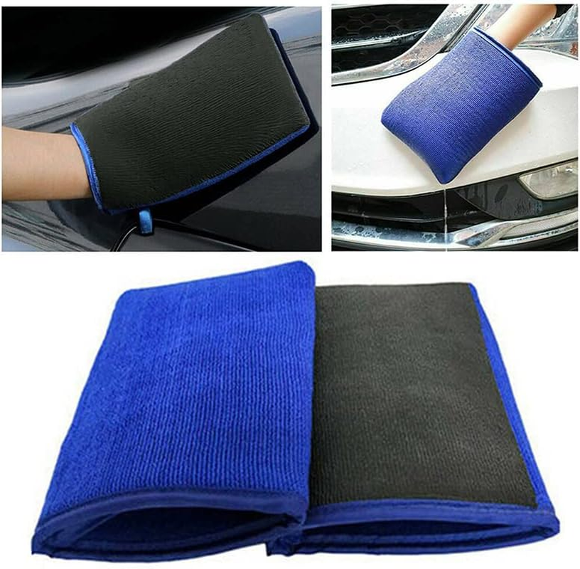 AIMALL Magic Clay Mitt Glove Car Polish Clay Bar Detailing Glove Microfiber Car Wash image number 6