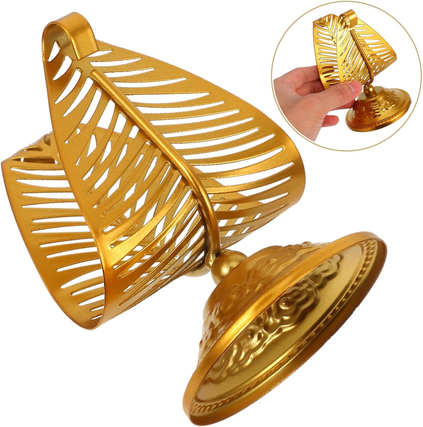 Retro Coast Napkin Holder Metal Paper Napkin Rack Versatile Desktop Tissue Holder for Kitchen image number 5