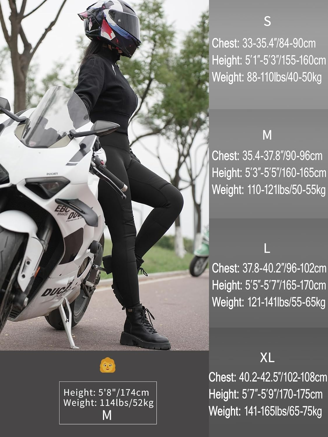 WOSAWE Women'S Motorcycle Fleece Jacket CE Pad Insert Zip up Sweatshirt Biker Trendy Cropped Sweaters image number 1