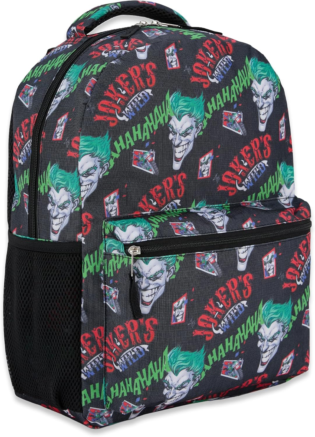 DC Comics Kids Batman Backpack - Batman, Superman, the Joker Bookbag for Boys Girls Toddlers and Adults School Bag
