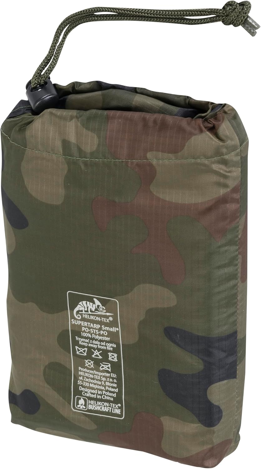 Helikon-Tex Supertarp Small Olive Green, Bushcraft Line image number 4