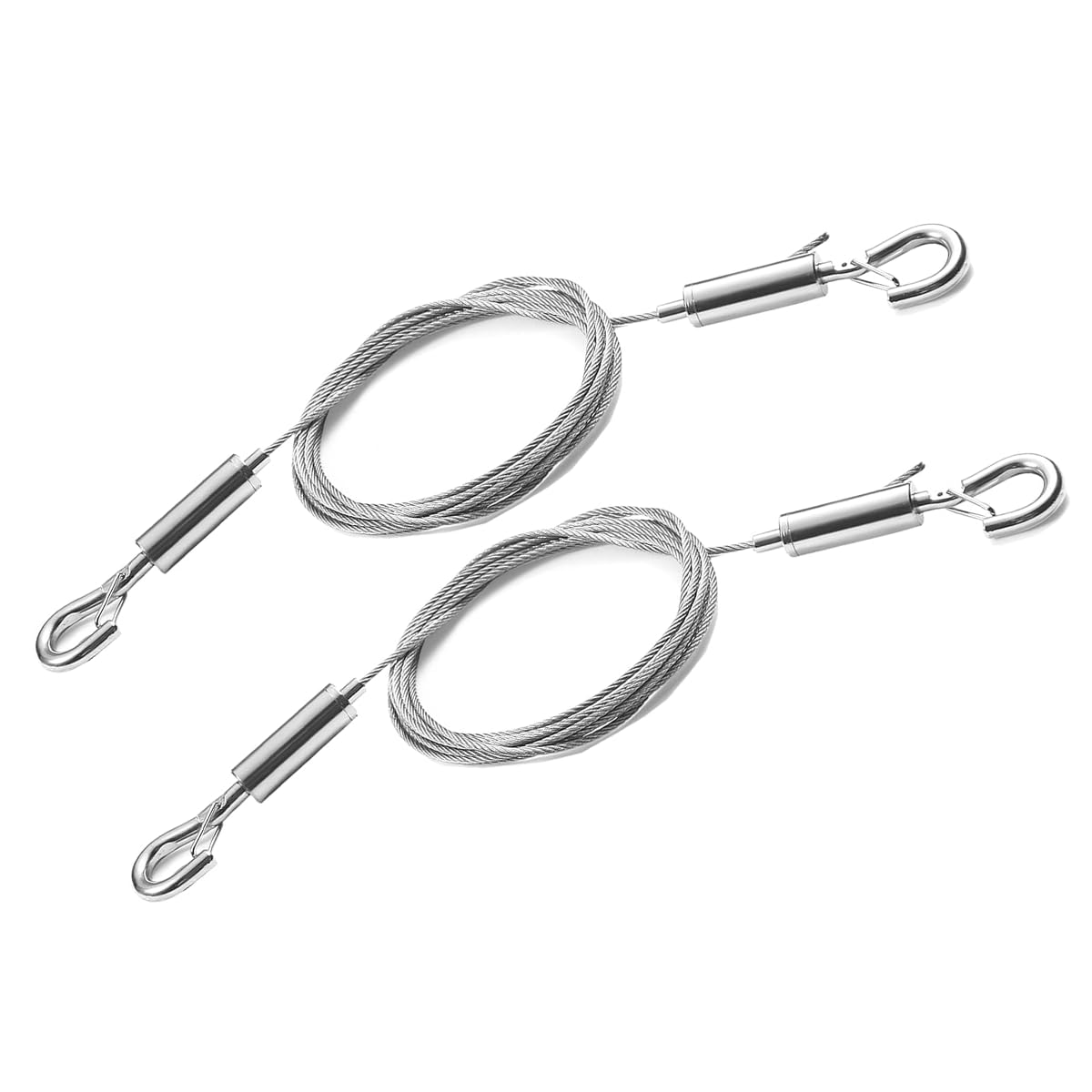 2 Pack Adjustable Picture Hanging Wire, 2M X1.5Mm Stainless Steel Wire for Hanging Mirror, Picture, Light Lamp image number 2