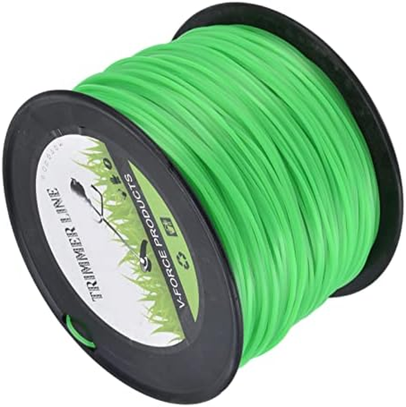 2.0Mm 372 Meters Trimmer Line, Lawn Mower String Cord, Green String Trimmer Line, the Length of Trimmer Line Reaches 372 Meters image number 4