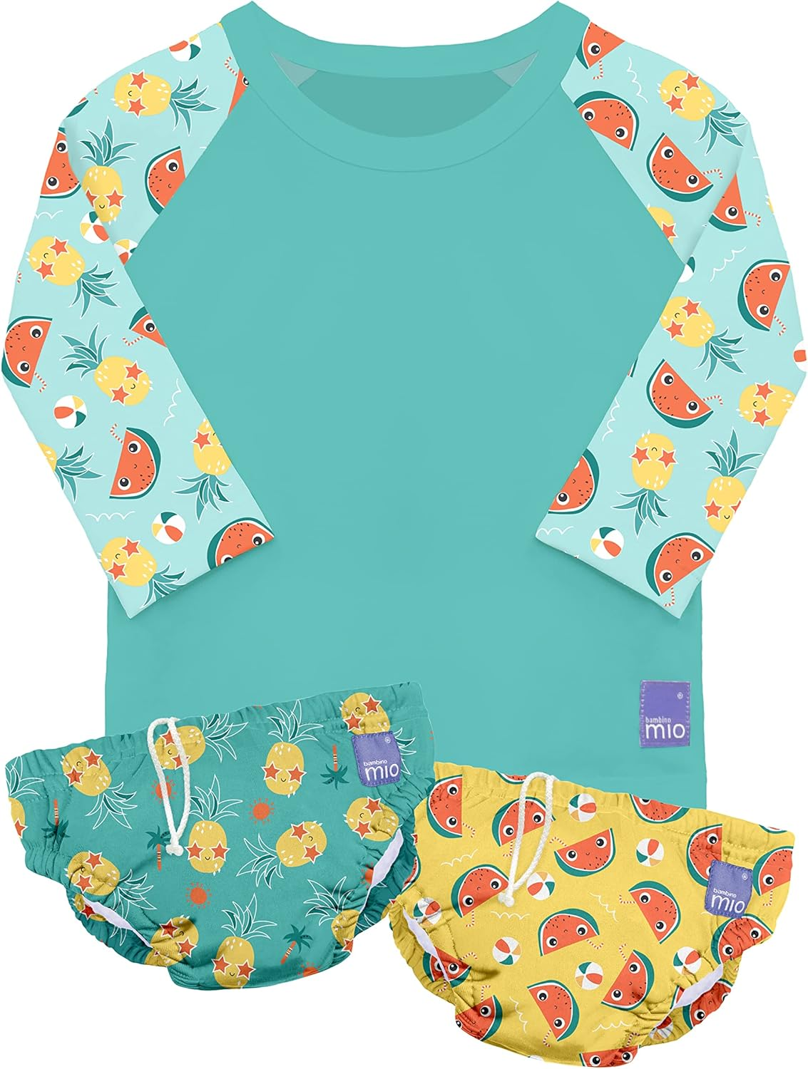 Bambino Mio, Swim Set, Rash Top and Swim Nappy Combo