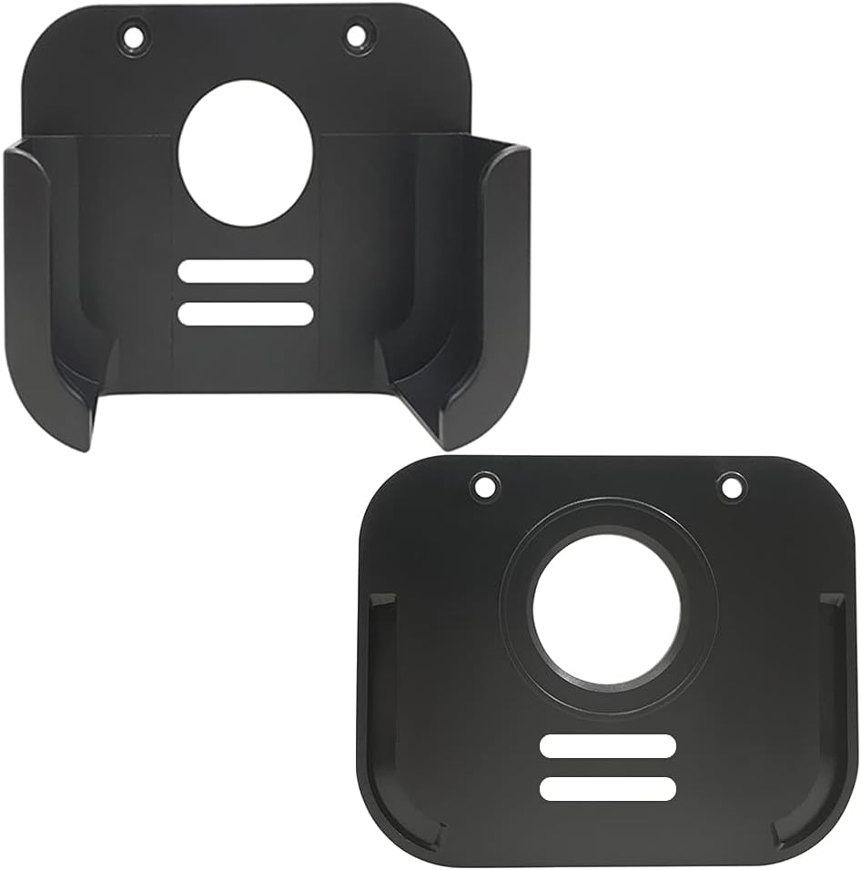 TV Mount Compatible with Apple TV 4Th and 4K 5Th Generation, Sourceton Wall Mount with Black Silicone Protective Case Compatible with 2021 Apple TV 6Th Gen Siri Remote