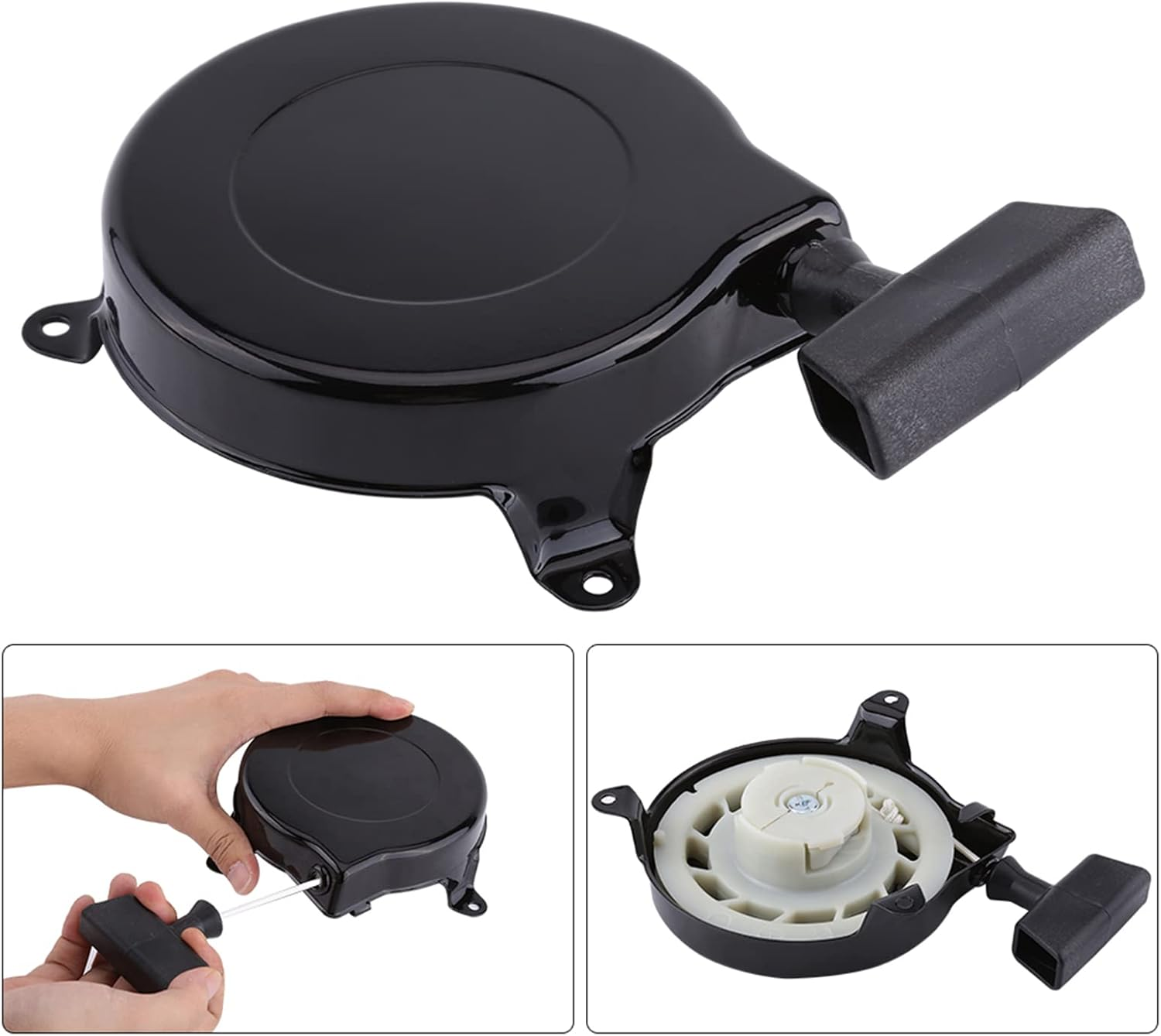 Starter Pulley Starter for 499706 6 01 Sprint Engines for Easy Installation and Quiet Operation, ABS Material.Fits 091212 09 2 for Garden Machinery image number 6