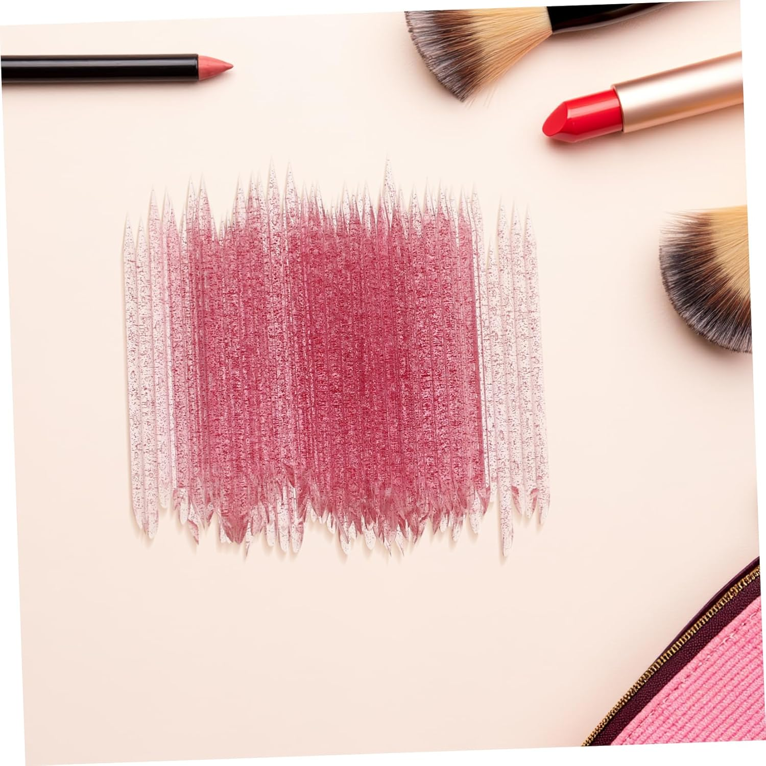 GAXIRE 600Pcs Manicure Tools Set Nail Tools Manicure Stick Nail Wax Pencil Rhinestones Picker Dotting Pen Cuticle Pusher Pen Multifunctional Plastic image number 5