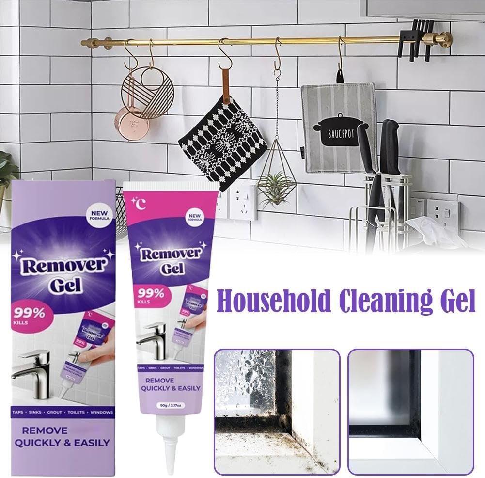 Mold Stain Remover Gel, Mold Remover Gel, Mold Gel Remover,Household Cleaning Gel for Kitchen Bathroom Cleaner (1Pc) - 1Pc image number 2