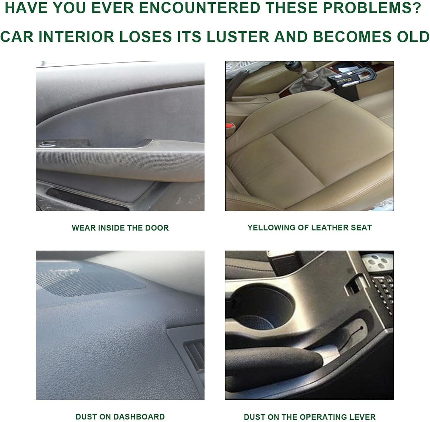 Car Detailing Interior Cleaner | Automotive Leather Care Agent - Multifunctional Car Leather Trim Shine Restorer Agent, Dust and Dirt Removal image number 4