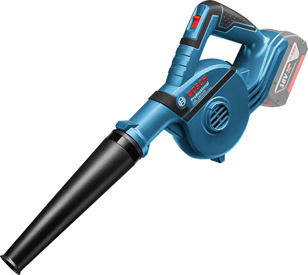 Bosch Professional 18V System Cordless Workshop Blower GBL 18V-120 (270 Km/H Airflow Speed, Incl. 4X Accessories, without Batteries and Charger, in a Box) image number 3