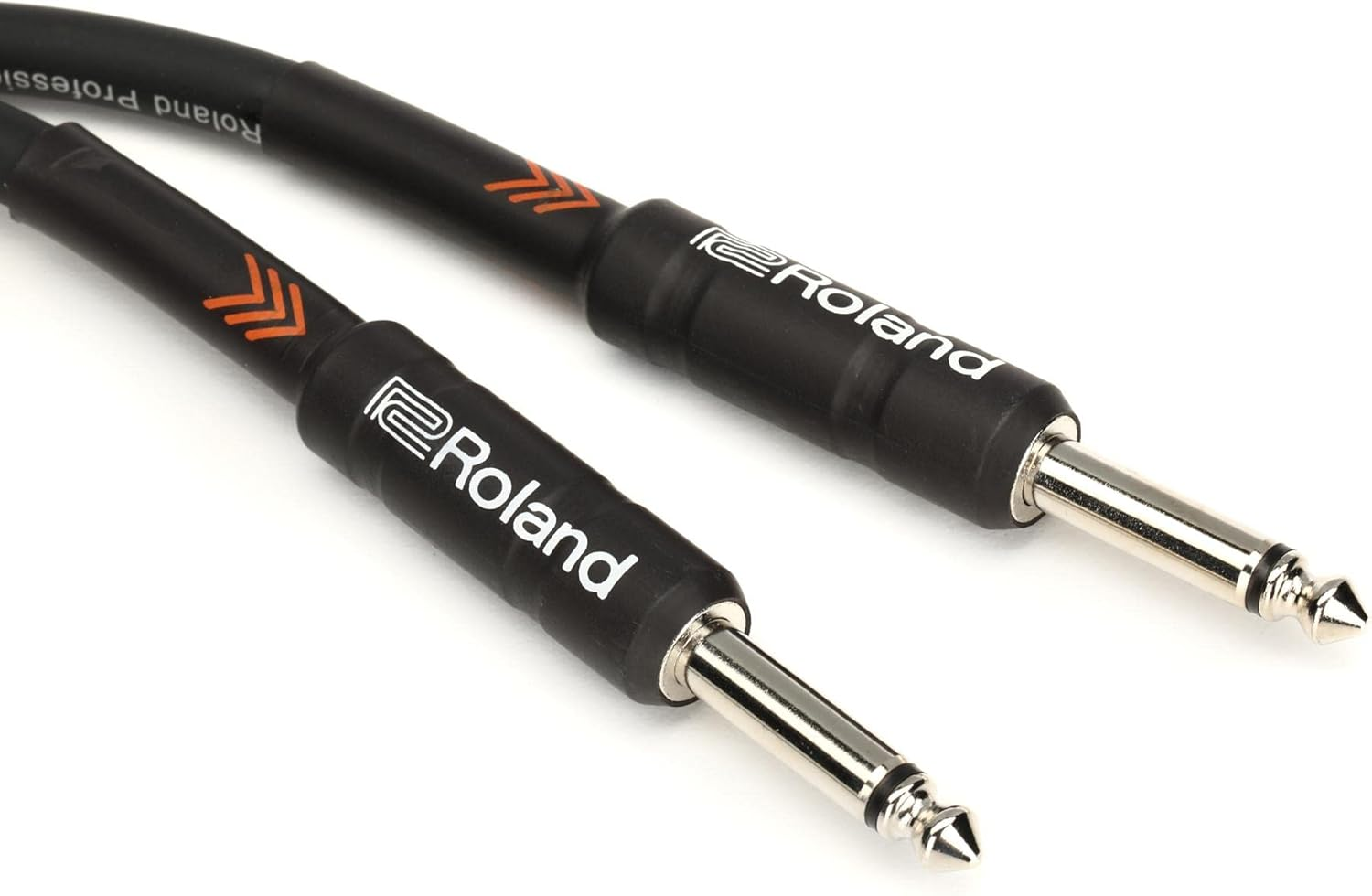 ROLAND Instrument Cable 5Ft Right-Angled End Black Series (RIC-B5A) image number 2
