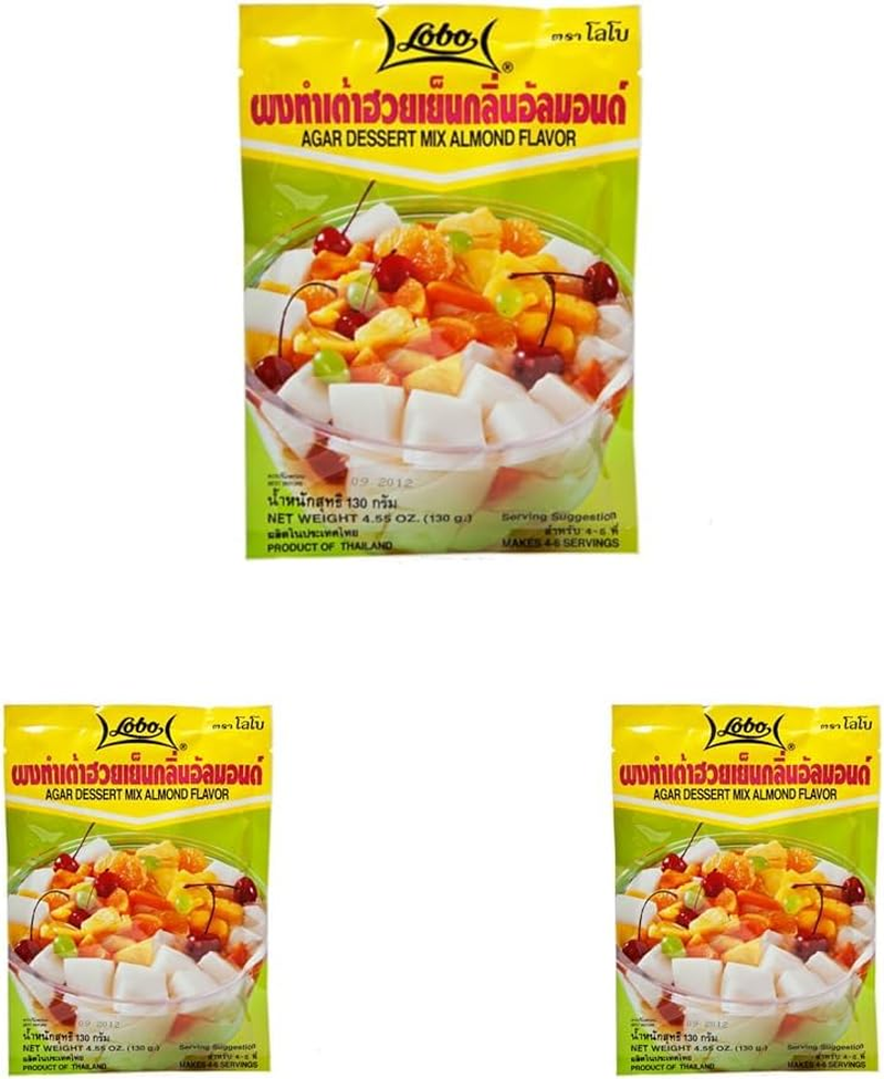 Lobo Almond Flavour Agar Desert Mix 130 G image number 1