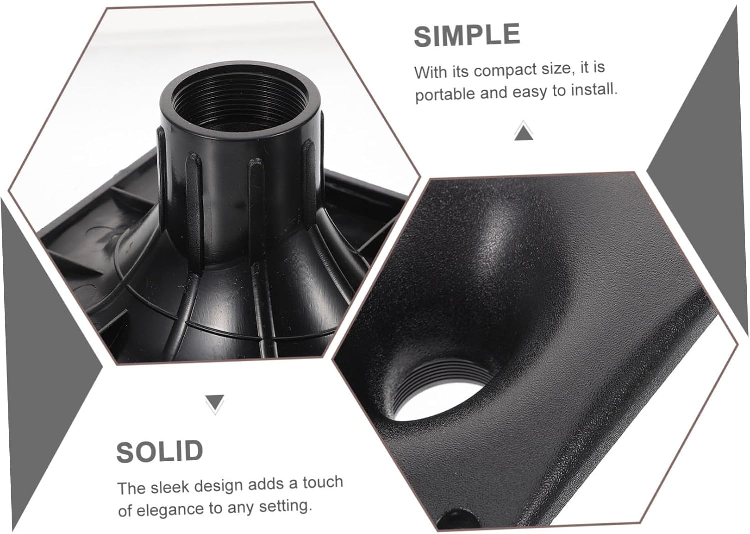 MUELODSIC Multi-Use Horn Speaker Black Compact Stage Loudspeaker Accessory for Show Reliable Installation image number 4