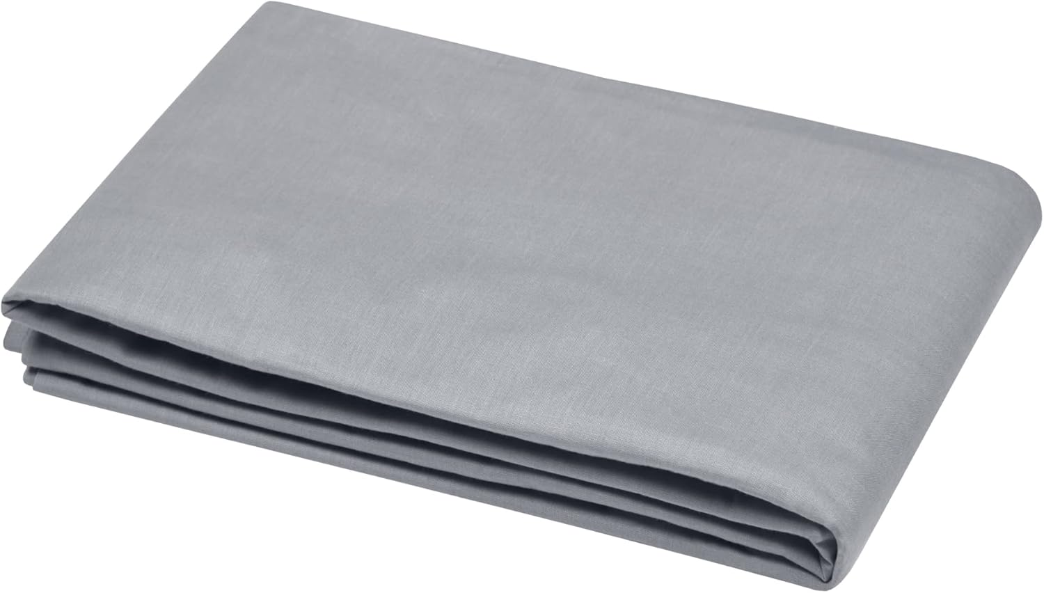 Lovely Casa - Flat Sheet - Size 180 X 290 Cm - 100% Cotton Certified According to Oeko-Tex - Mouse Colour - Model Eden - Bed Linen for Home - Soft and Comfortable for Cosy Cot Bumpers