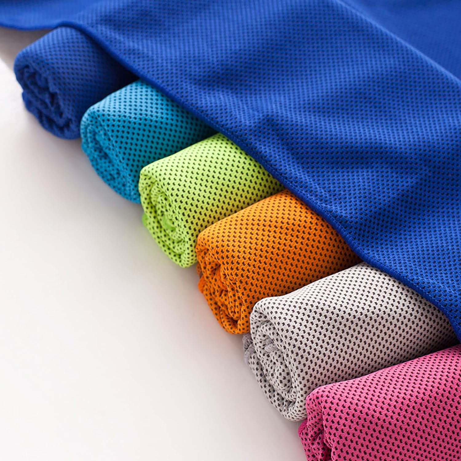 3 Pack Cooling Towel Instant Cooling for Running Workout Sweat Gym Sports Chill Soft Breathable with Container (Mix 1)