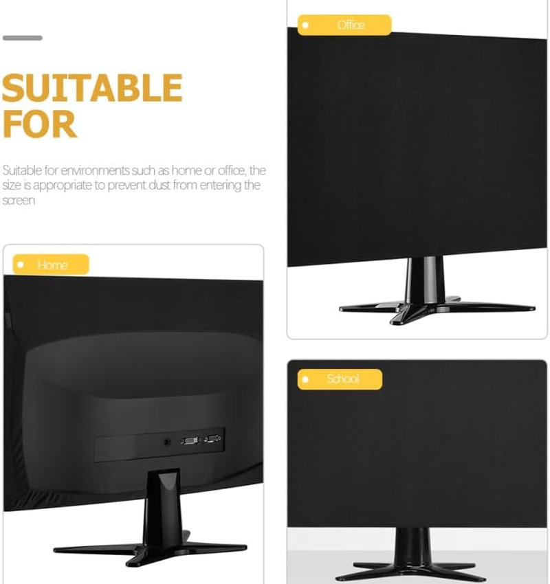 Doitool Dust Protection Cover for 19-21 Inches Monitors - Stretch Cotton Screen Protector for Dust and Scratch Prevention