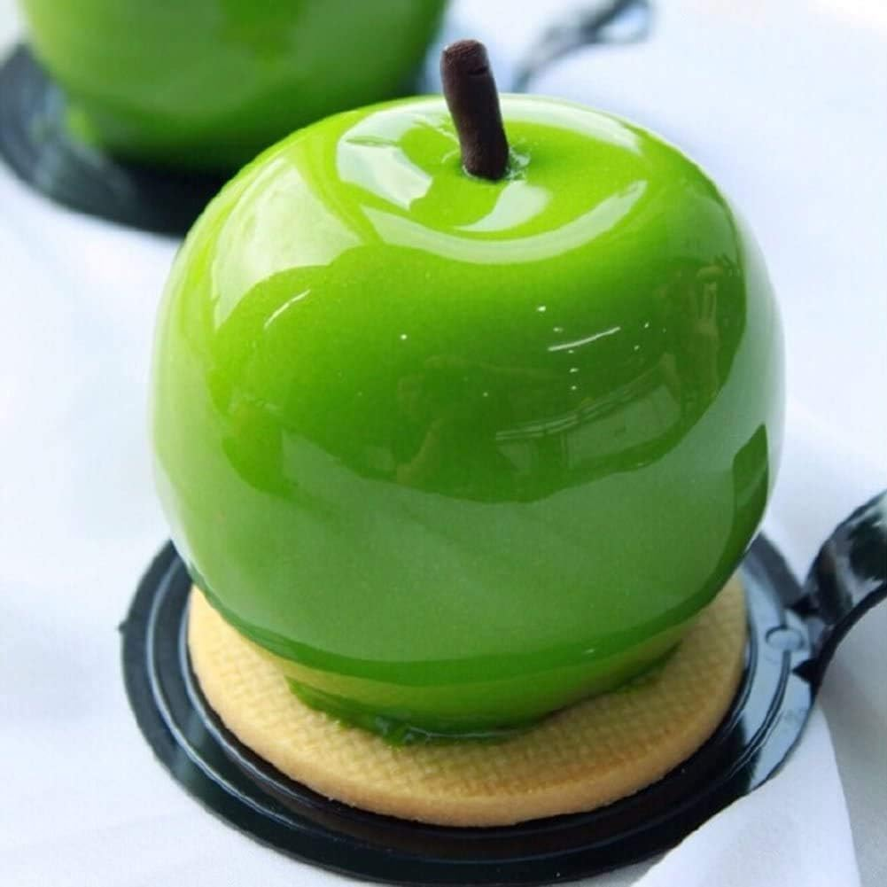 Silicone Baking Molds Set&mdash;Pinecone/Apple, Food-Grade&mdash;For Mousse Cake, French Dessert, Soap, Candles (Gourmet Dinners, Dessert Parties)&mdash;Ideal for Bakers, DIY Crafters (2Pcs) image number 5