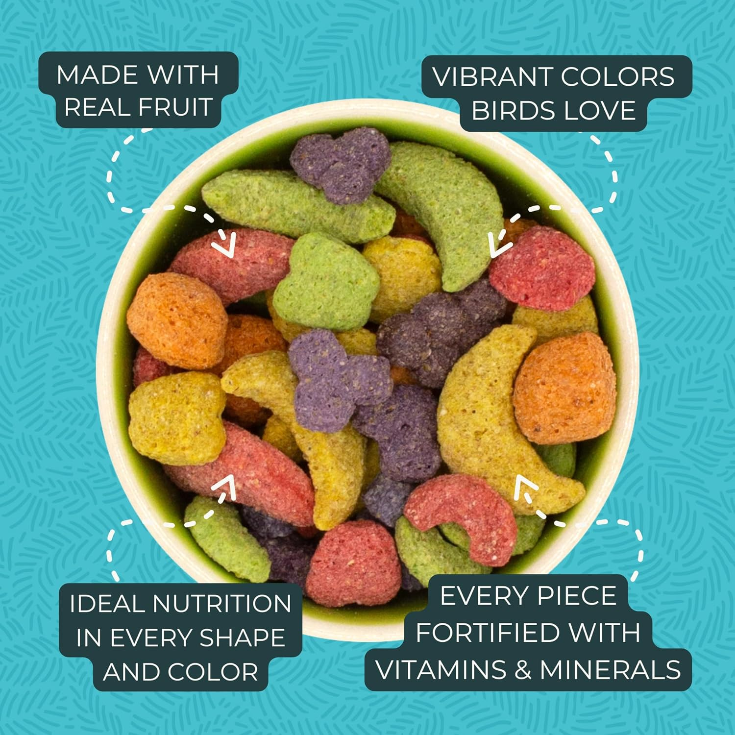 Zupreem Fruit Blend Diet for Large Birds, 3.5-Pound