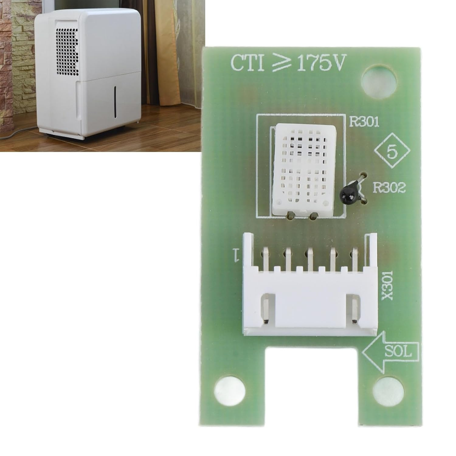CHICIRIS 50 70 Pints Dehumidifier Humidity Sensor Part, Stable Performance for Enhancing Efficiency, Easy Installation