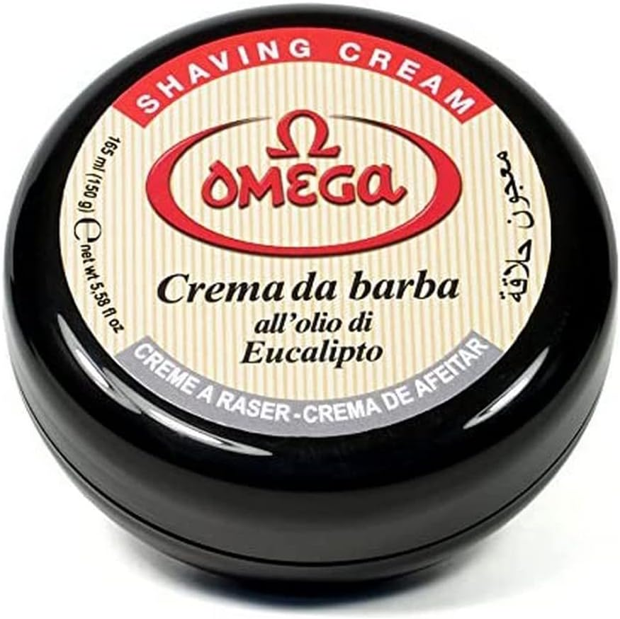 Omega Eucalyptus Shaving Cream 150 G - 150 G (Pack Of 1)