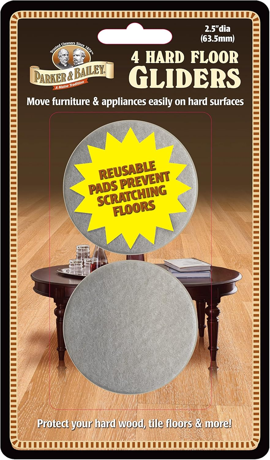 Parker and Bailey Hard Floor Glider (Pack of 4) image number 1