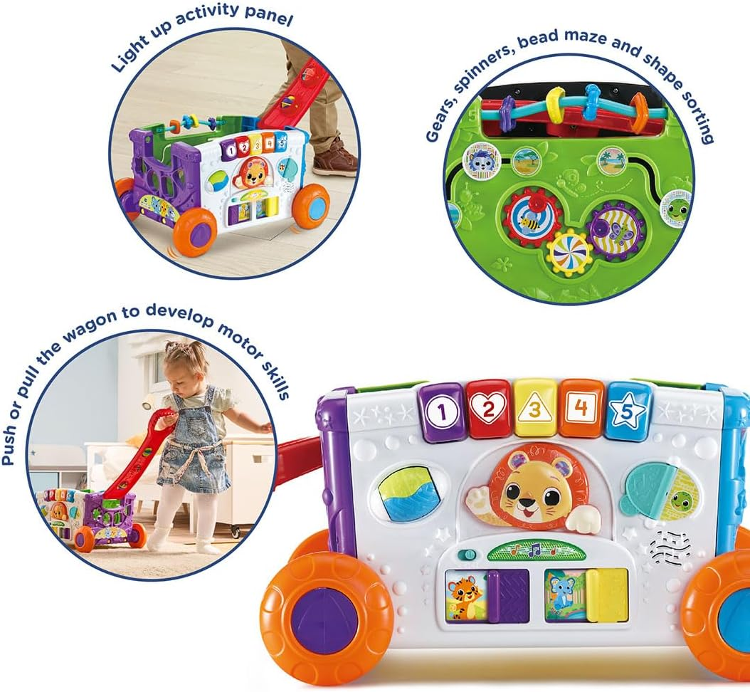 Vtech Sort and Discover Activity Wagon - Wagon, Activity Wagon - 568503 - Multicolour