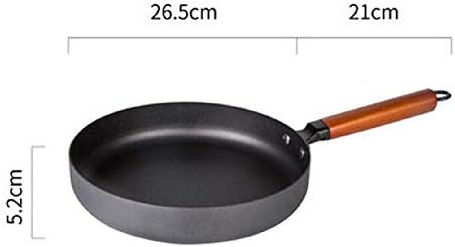 Cast Iron Cookware Set Pots and Pans Set 4Pcs Cookware Set Soup Pot Frying Pan Wok Milk Pan Kitchen Cooking Pot Set Induction Cooker Non-Stick Pan Saucepan Cooking Pot Set Cooking Pan Set (3)