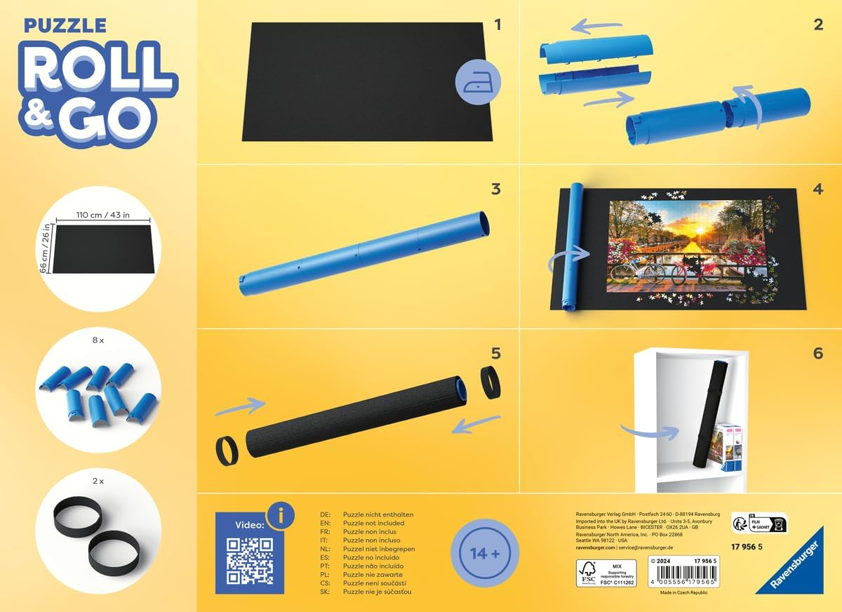 Ravensburger - Roll Your Puzzle! 300 - 1500 Pieces image number 4