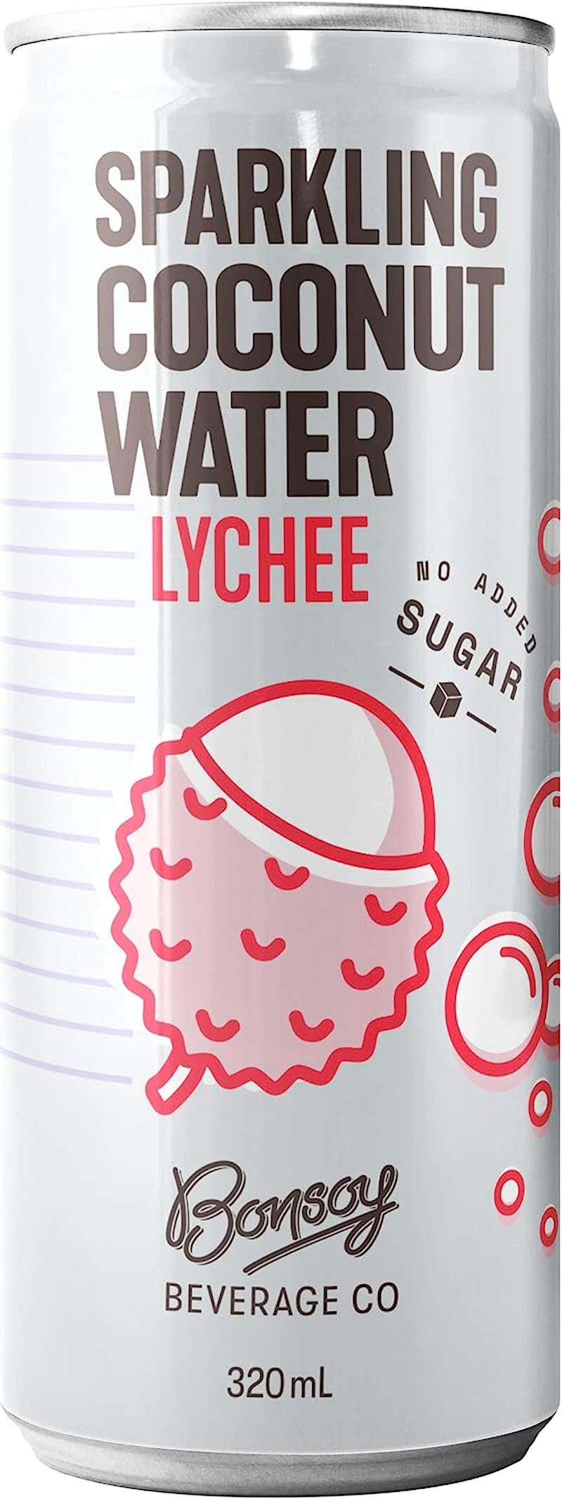 Sparkling Coconut Water with Lychee 320Ml X12