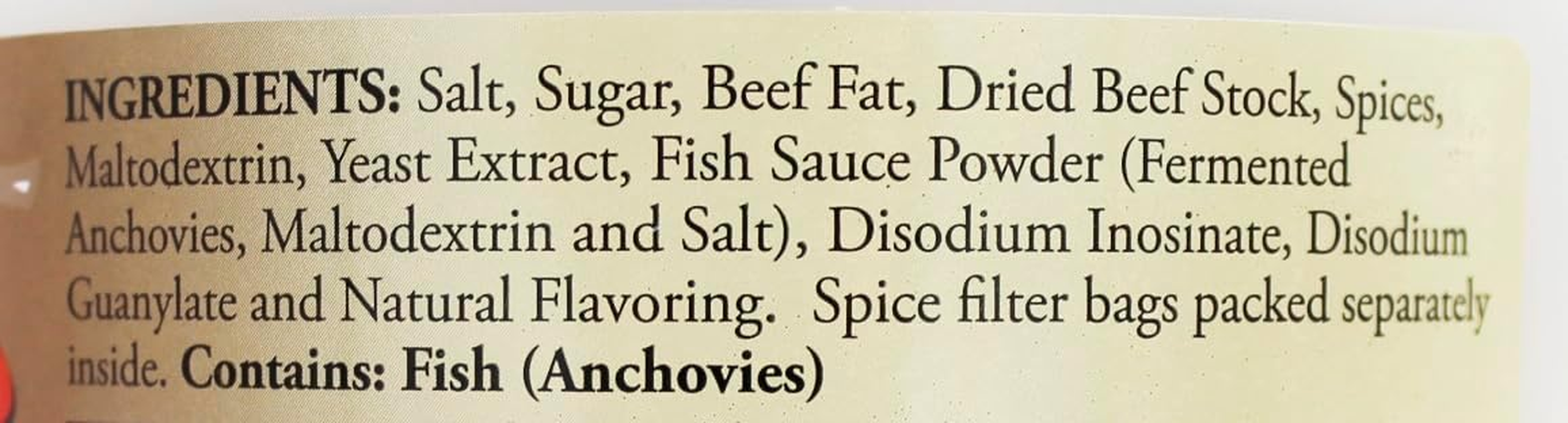 Quoc Viet Foods Beef Flavored "Pho" (Cot Pho Bo Brand) 3-Lb/1.36Kg image number 3