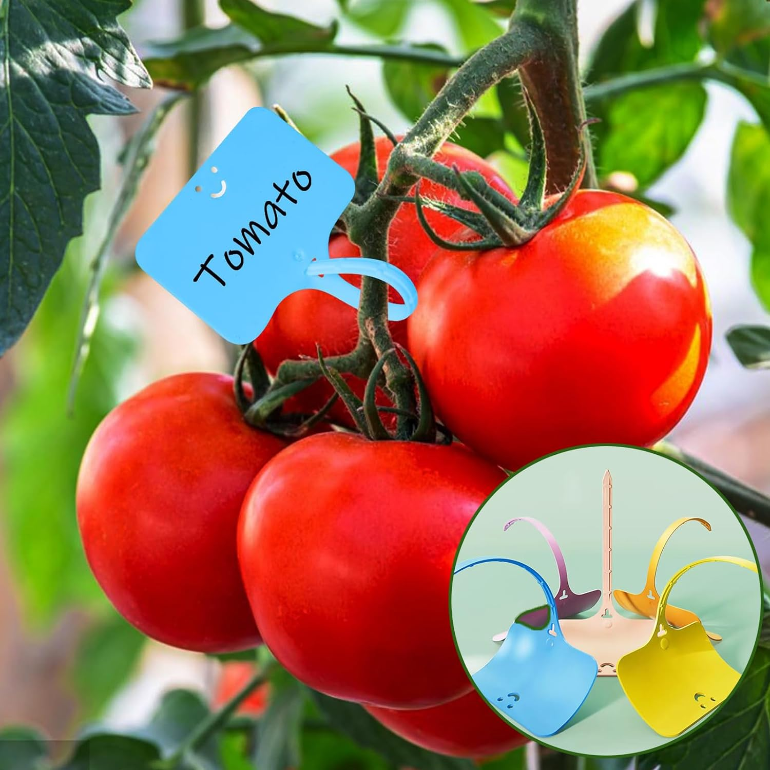 220 Pcs Plant Tags T-Type Plastic Nursery Garden Labels, Garden Labels for Plants Outdoor Waterproof Plant Labels Marker image number 5