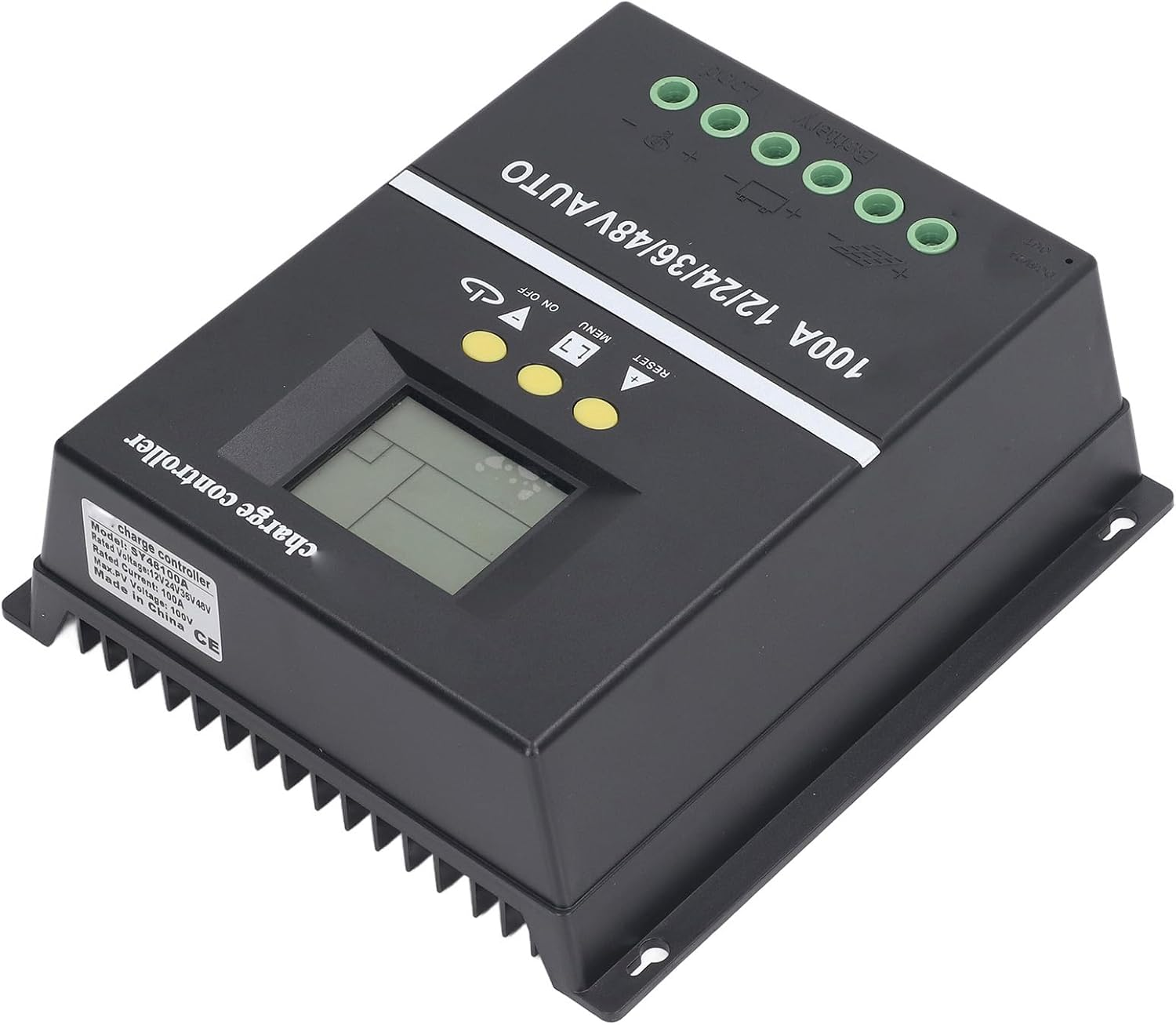 MPPT 100A Solar Charge Controller Advanced MPPT Technology Multifunctional Design Multiple Battery Charging Options Safety Voltage for Solar Power Systems image number 5