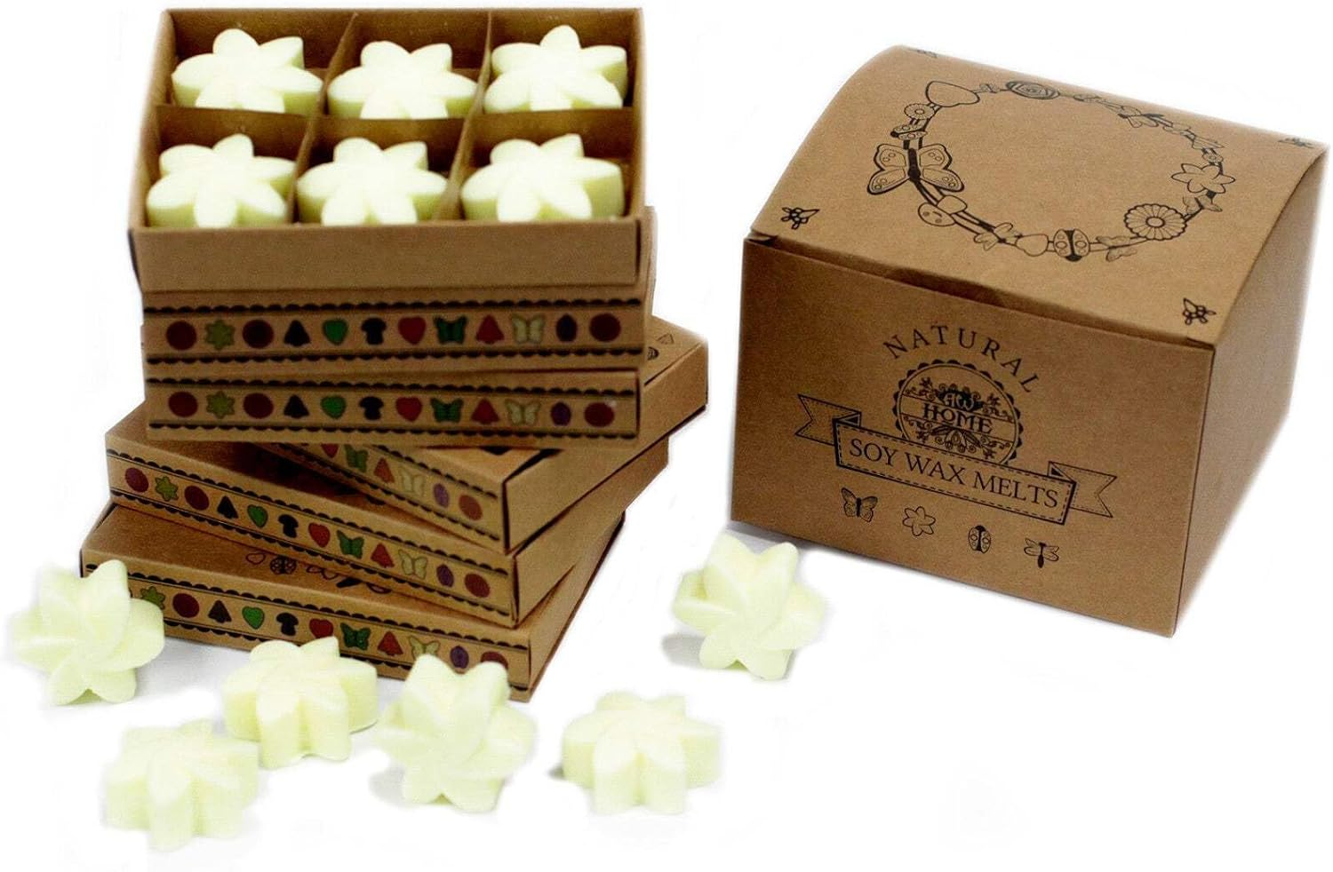 Ancient Wisdom Box of 6 Packs Wax Melts - Lemon Harvest image number 4