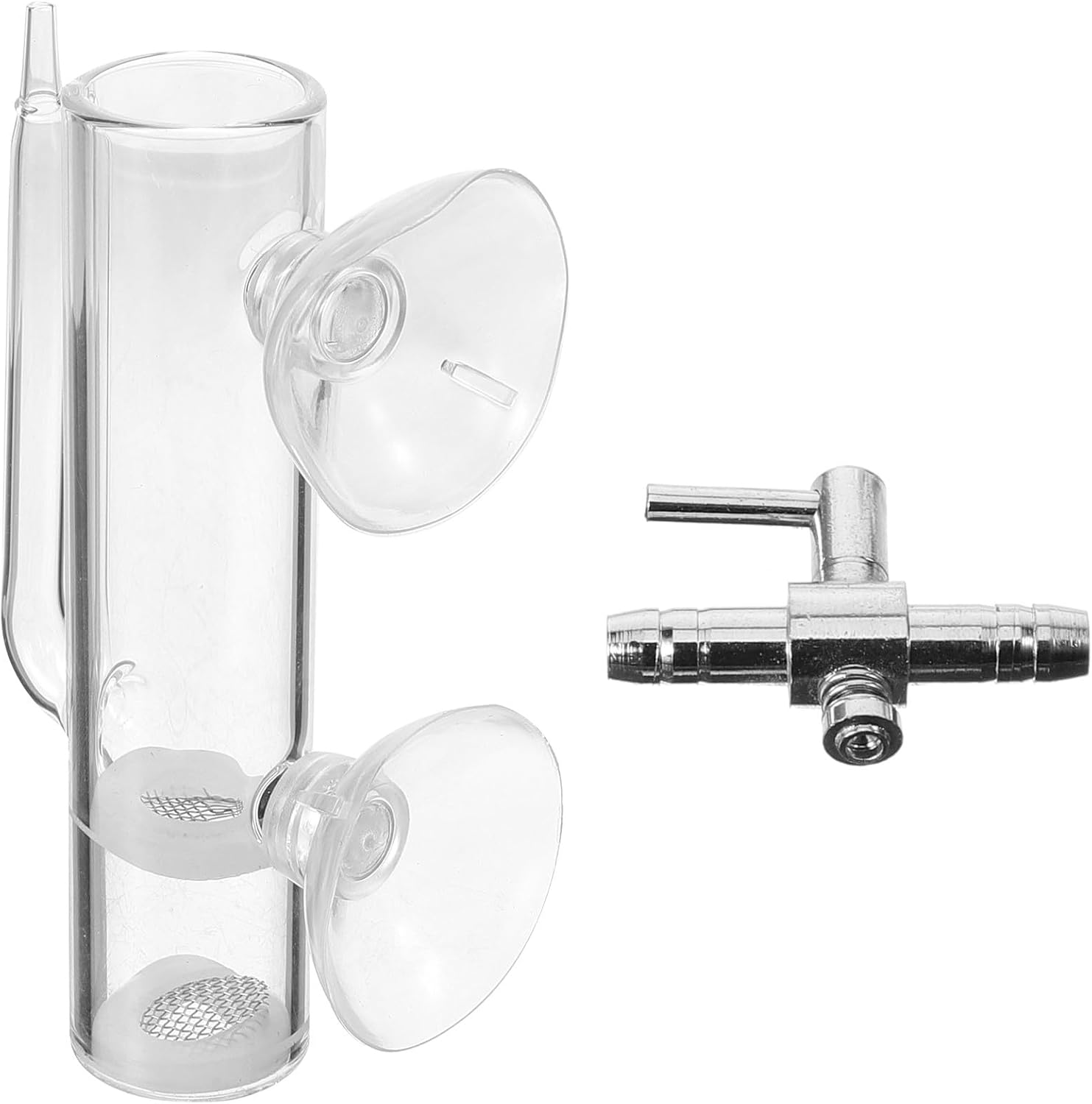 TOPPERFUN Glass Shrimp Egg Hatchery Aquarium Breeding Tube with Suction Incubator Box for Fish Tank Brine Shrimp Cultivation and Aquatic Pet Breeding image number 5