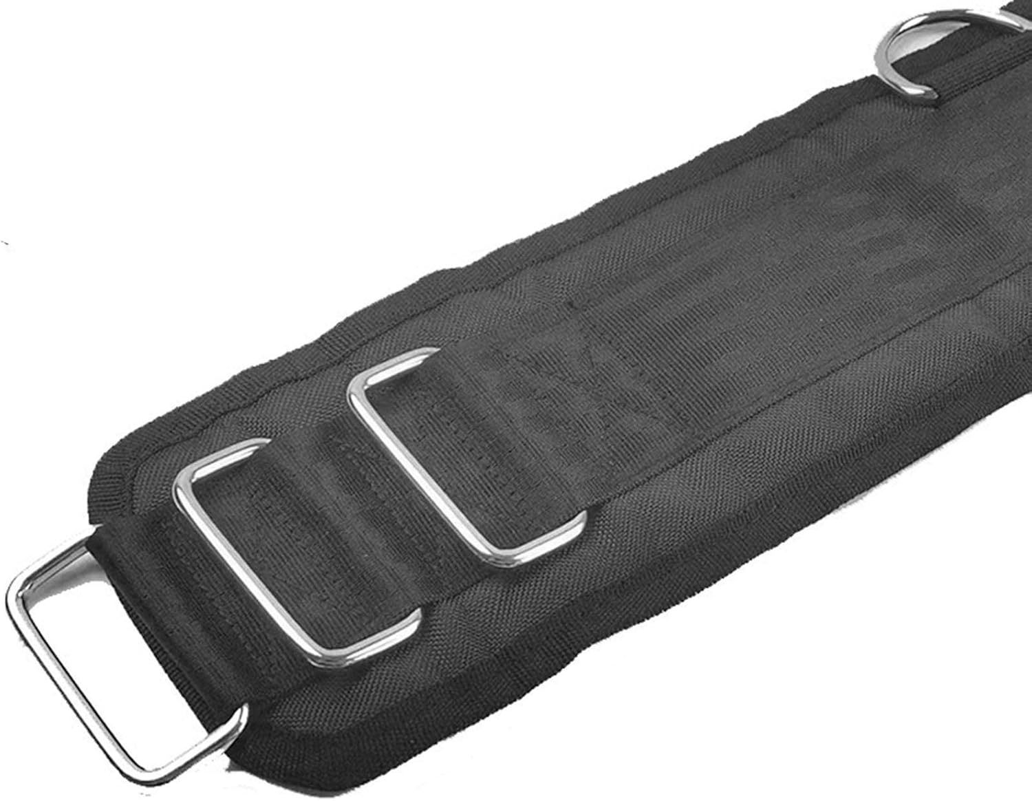 Simhoa Running Training Resistance Belt Gym Pulley Strap with Rings Workout Strap Waist Belt for Pulling Sled for Track Field, Sprinting, Rugby image number 5