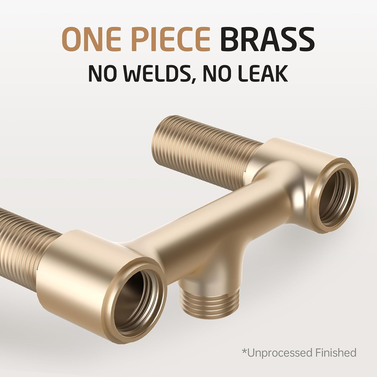 KES 4 Inch All Metal RV Shower Faucet, Leak-Proof Camper Shower Faucet Valve Diverter Replacement for Indoor and Outdoorshower, (Shut off Valve Not Included), Easy Control Knob, Chrome, LG6105A-CH image number 3