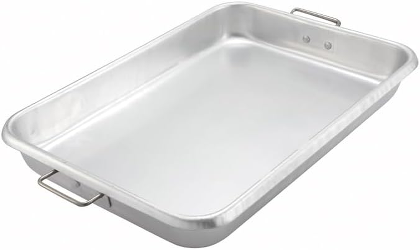 Winware Bake and Roast Pan 26 Inch X 18 Inch X 3-1/2 Inch with Handles