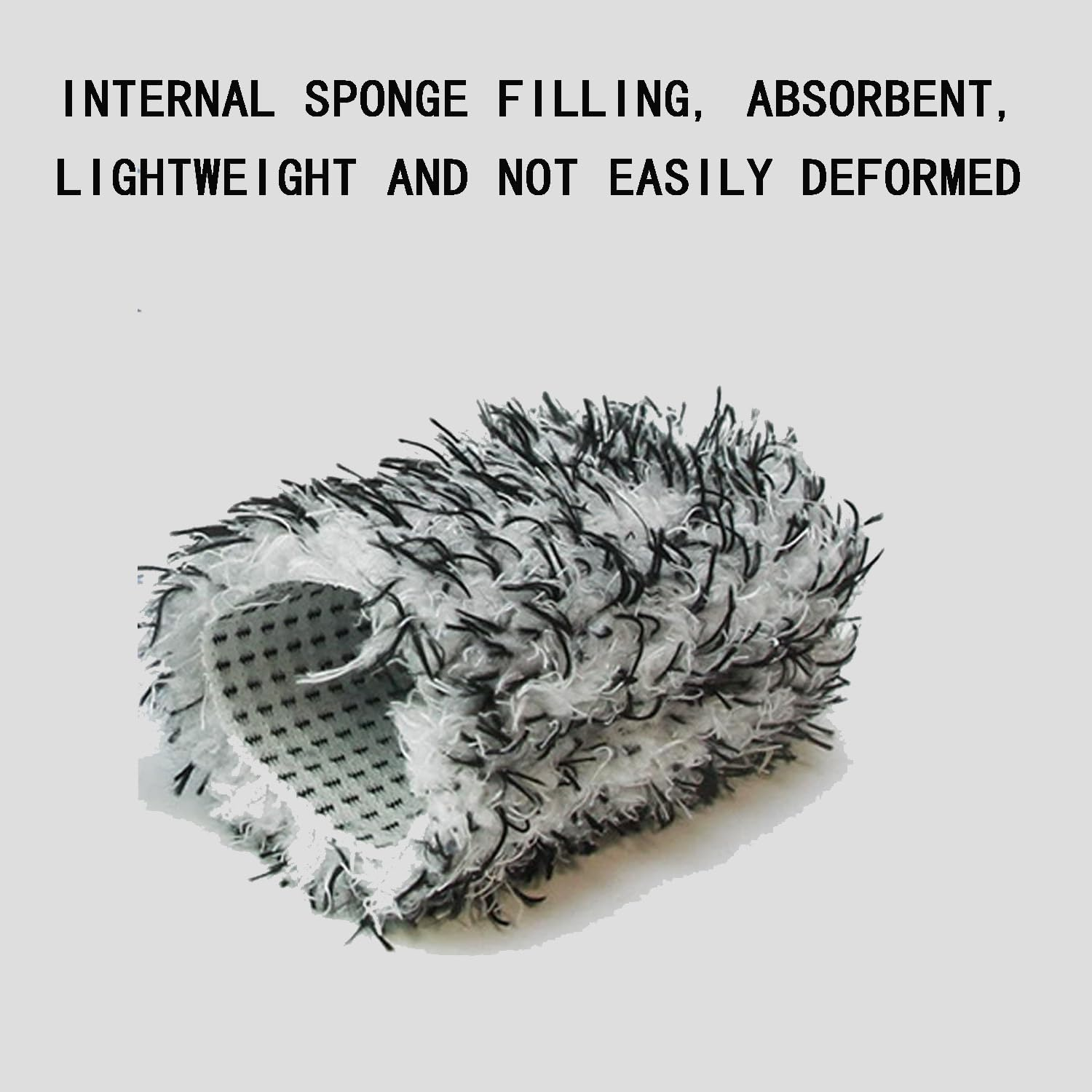 Car Microfibre Wheel Brush, Removable Car Rims Brush, Car Wheel Cleaning Brush, Highly Water Absorption Detailing Cleaner Brushes with Long Handle for Rim Hubs, Spokes, Fenders, Engines image number 5