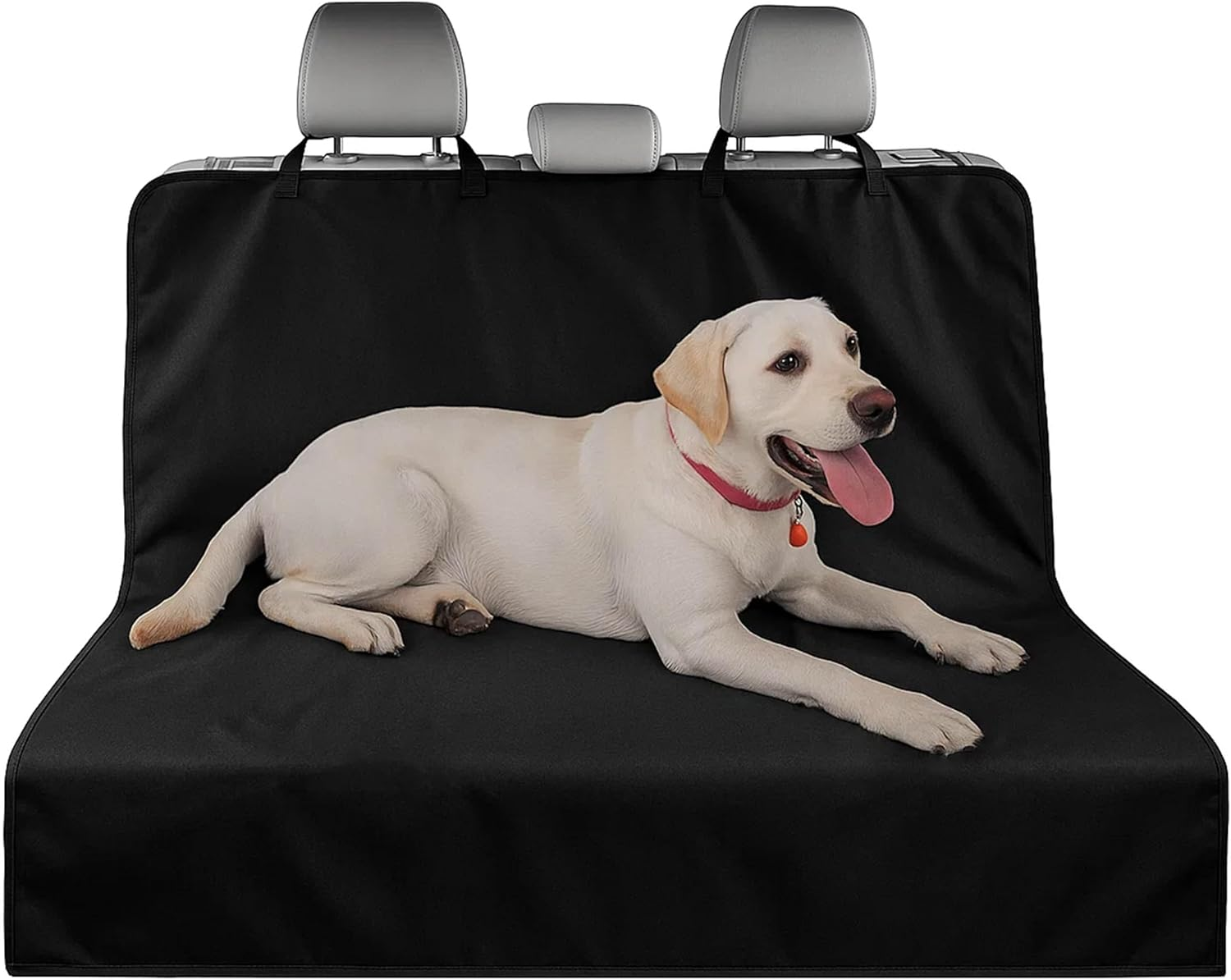 Auto Accessori Lupex Universal Car Cover for Dog and Cat 2-In-1 | 137 X 125 Cm | Car and SUV | Hammock Protection for Seats and Boot | Oxford Black | Waterproof Scratch-Resistant image number 5