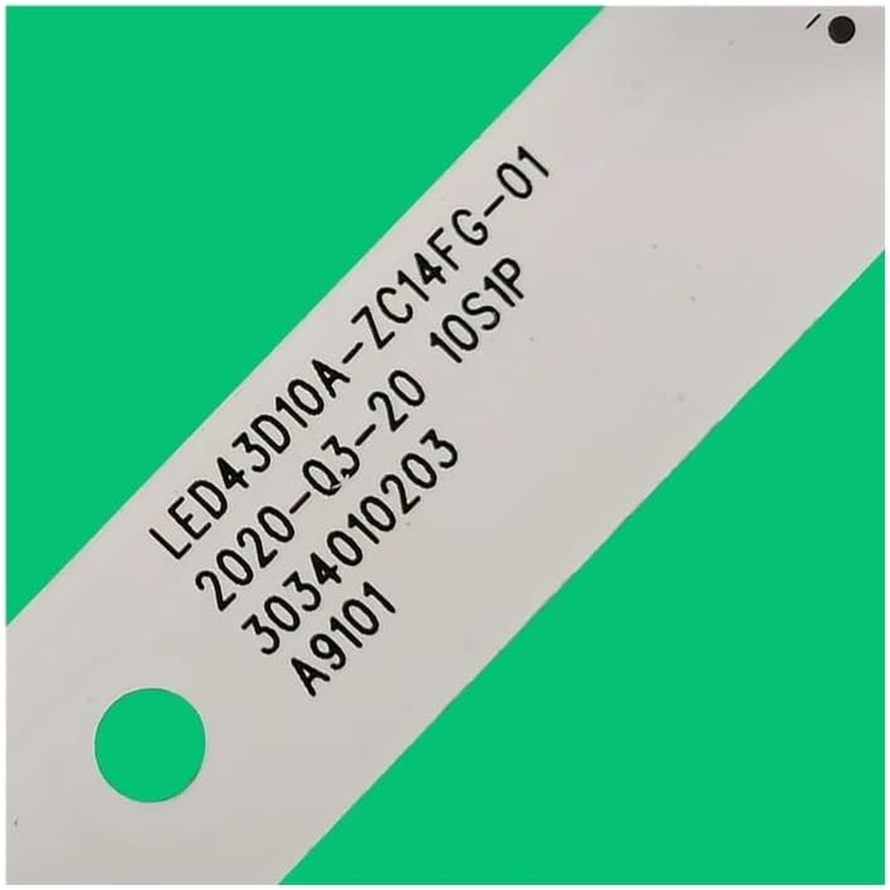 1Set=5Pcs 10Leds 3V 854Mm for 43-Inch LCD TV Backlight Strip LED43D10B-ZC14FG-01 LED43D10-03B 3034010203 3034010204 LE43U6500U