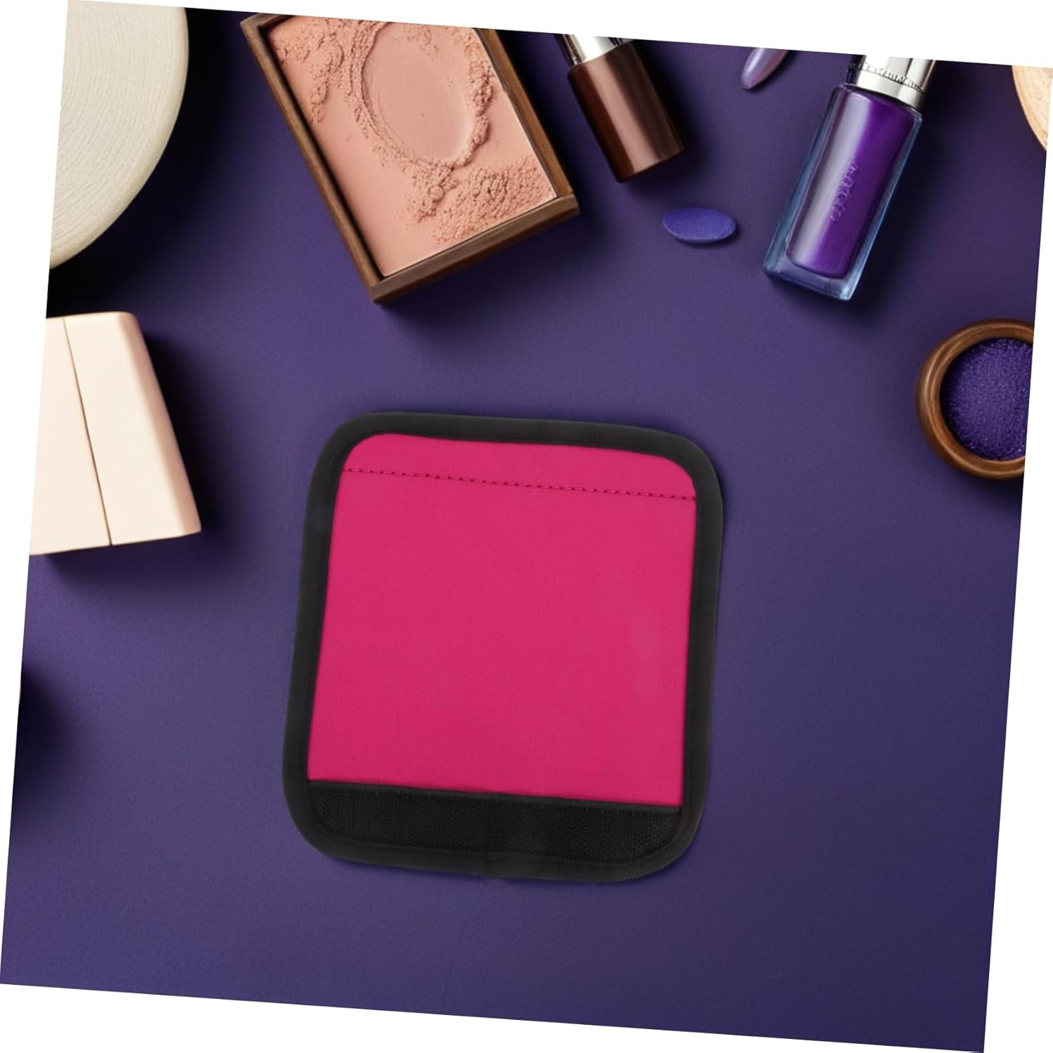 NOLITOY Luggage Handle Wraps and Suitcase Hand Protectors Pink Soft Grip Cover Travel Accessories for Suitcases Hand Strap Protection image number 5