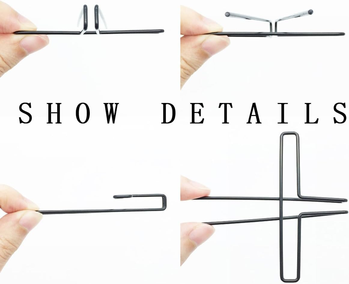 8 Pcs Metal Sheet Music Book Clip, Book Page Book Opener Holder Hands Free Portable Score Book Reading Accessories (Black+Gold+Silver+Rose Gold, One Size) image number 1